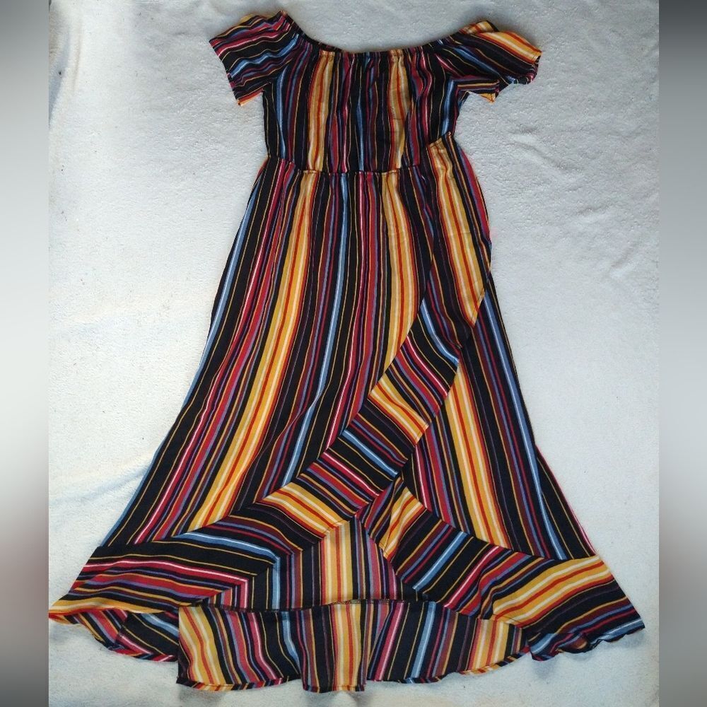 Trendz Open Front Maxi Dress Size L